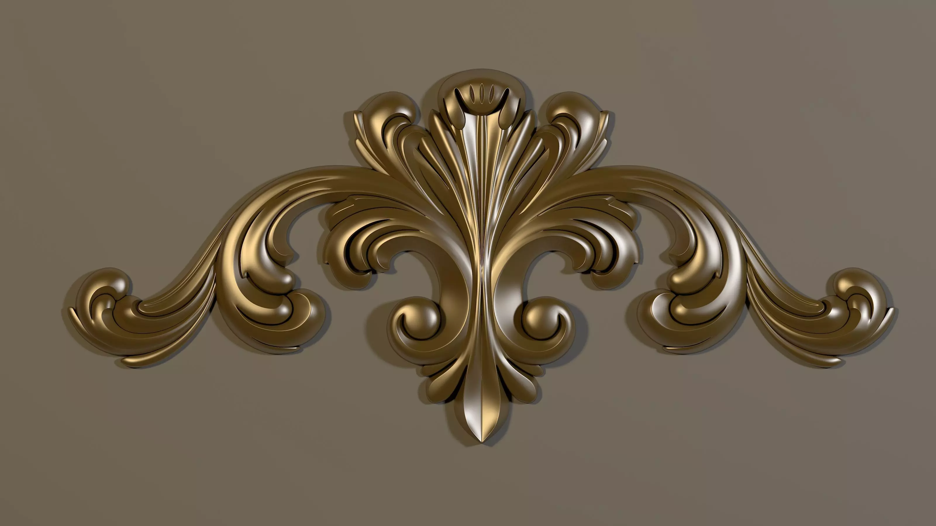 dekor ornament 3D model_0