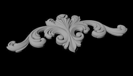 dekor ornament 3D model_1