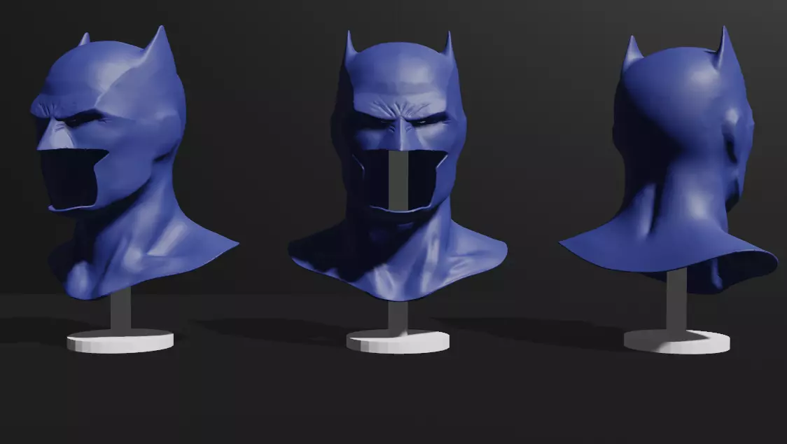 batman hush cowl v2 3D print model_0