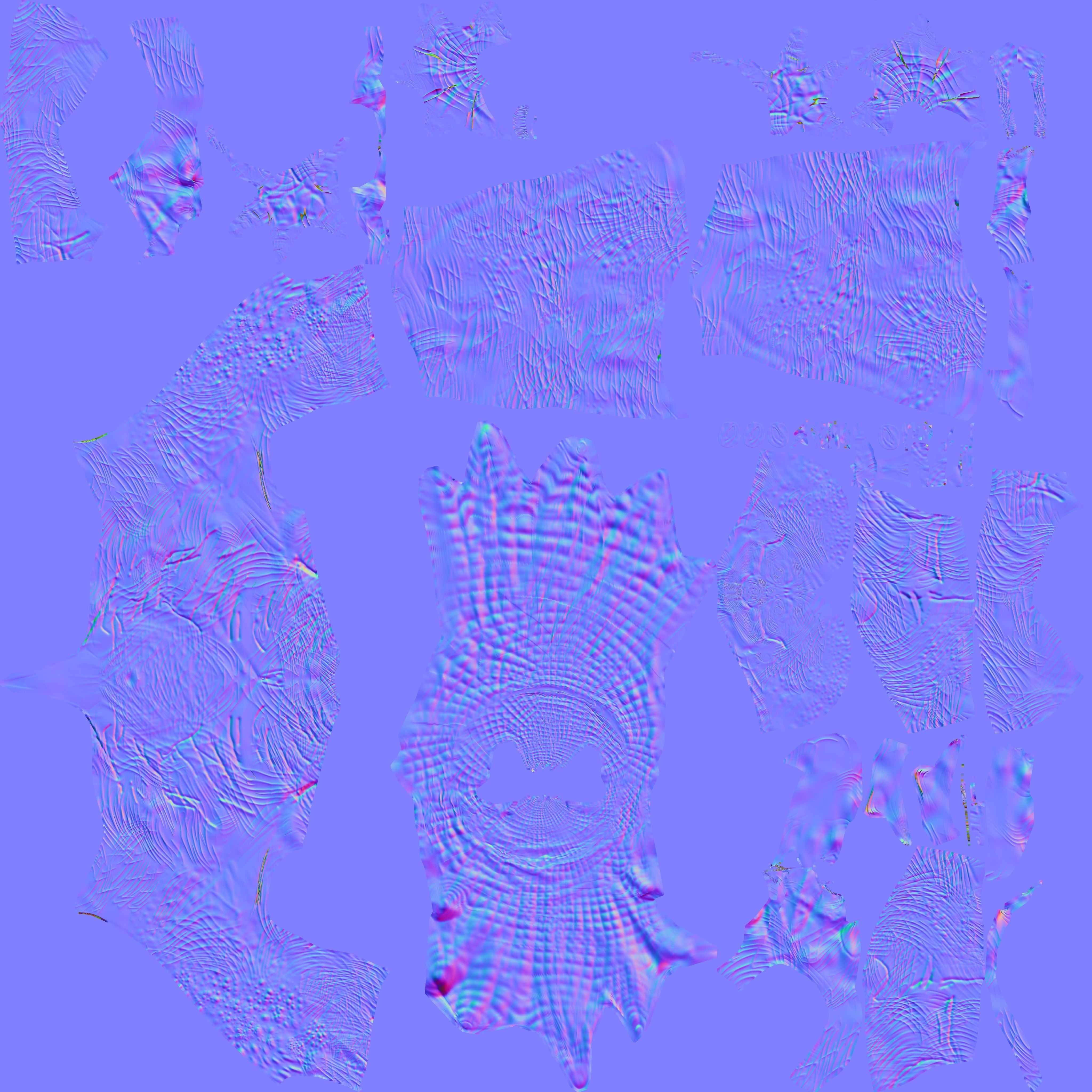 Low poly Cave Troll Low-poly 3D model_12