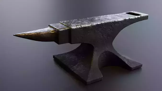Anvil - Low-Poly 3d model
