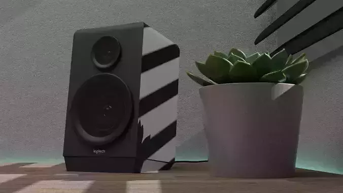 Speaker Logitech Free 3D model