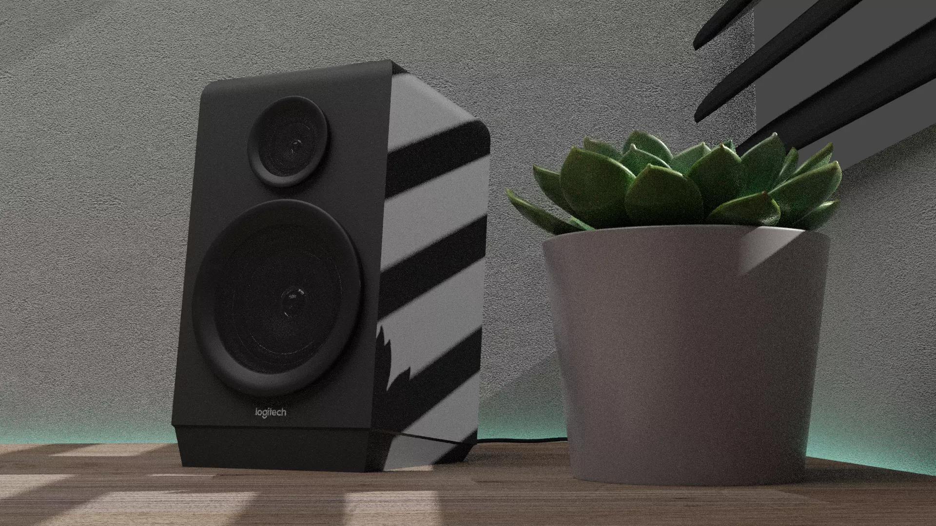 Speaker Logitech Free 3D model_0