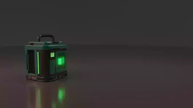 Sci Fi Cannister 3D model