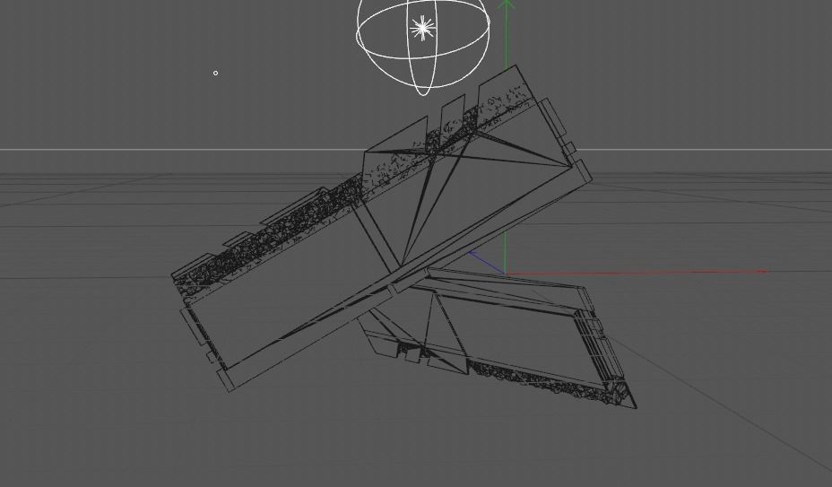 GSKILL computer RAM 3D model_1