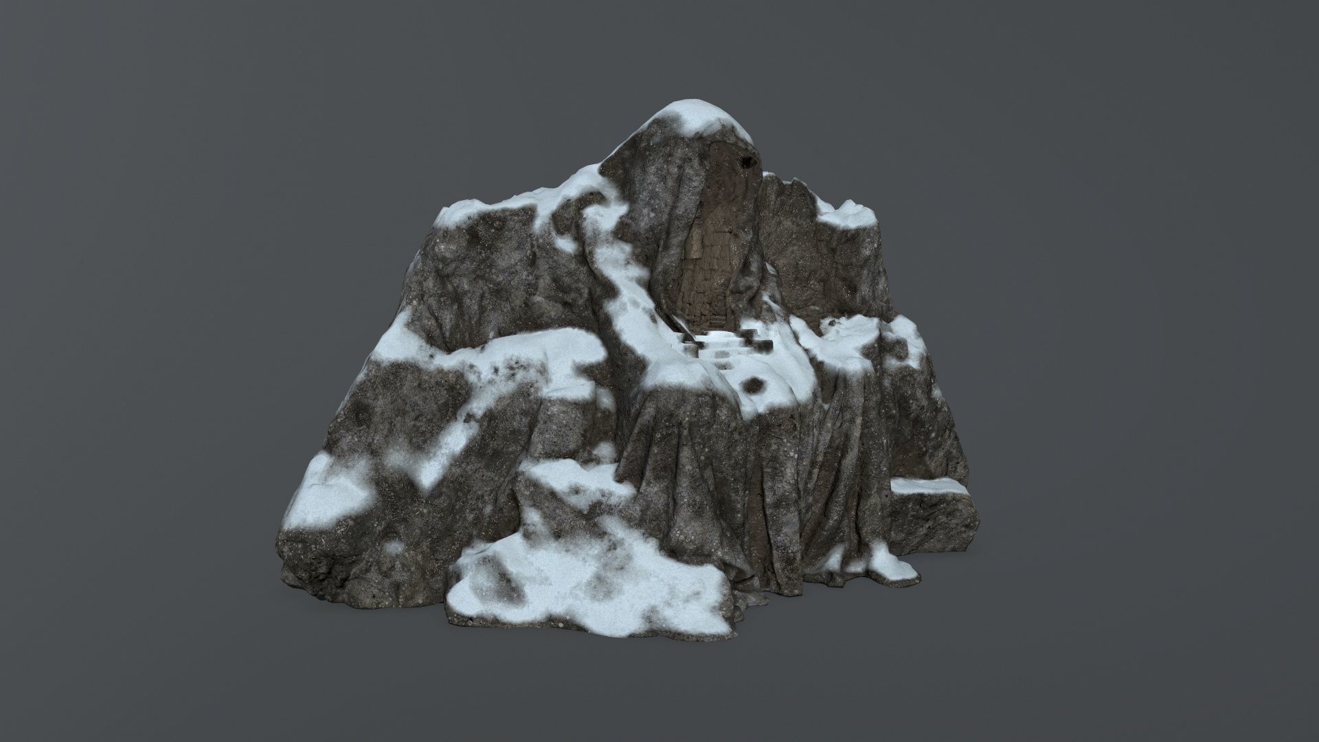 Soul Gate Low-poly 3D model_2