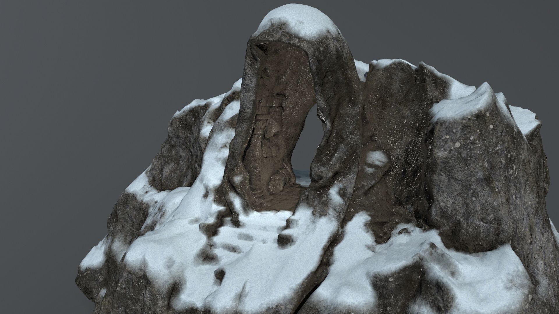 Soul Gate Low-poly 3D model_12