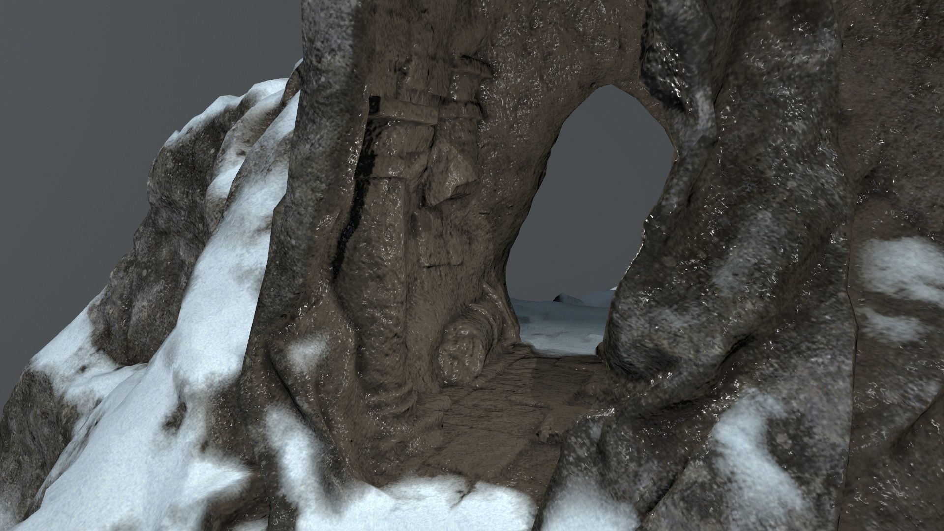 Soul Gate Low-poly 3D model_13