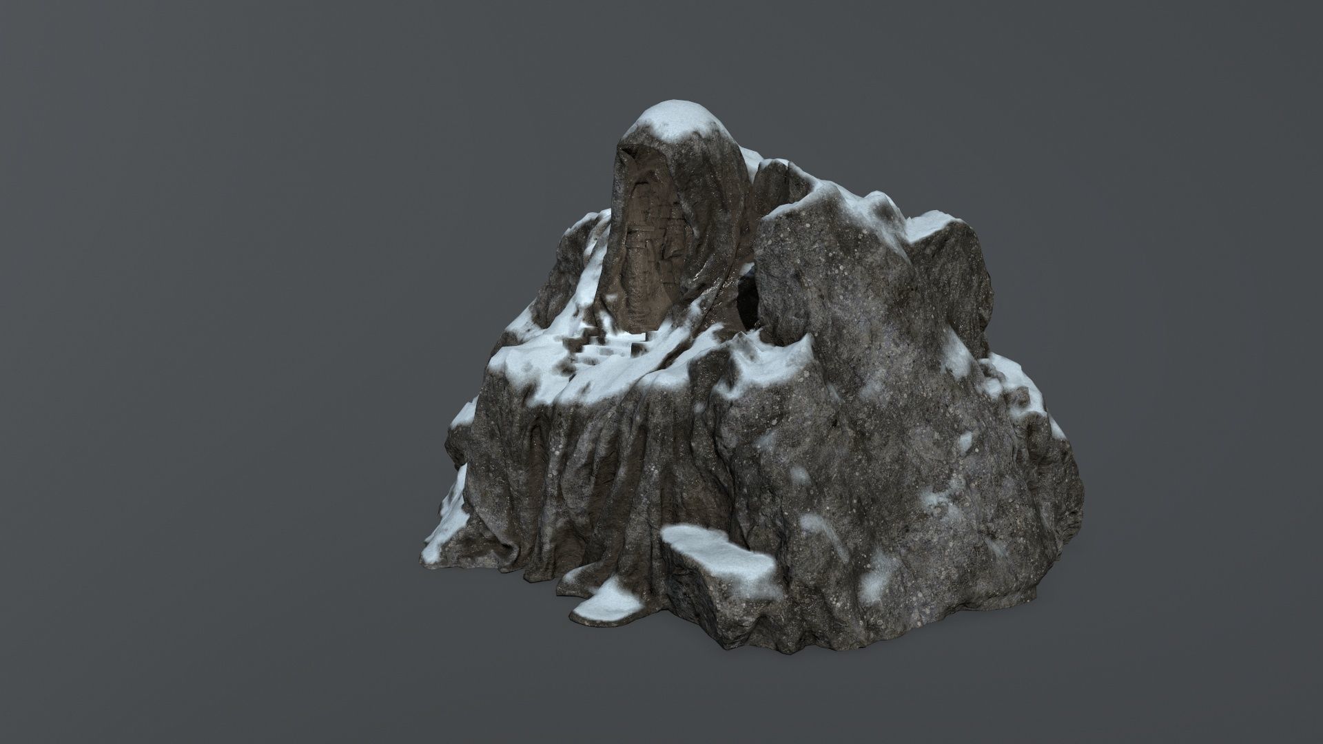 Soul Gate Low-poly 3D model_11