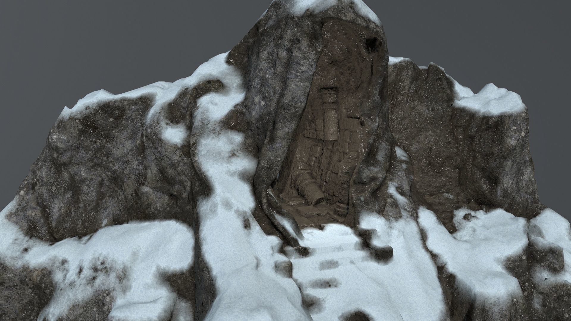 Soul Gate Low-poly 3D model_14