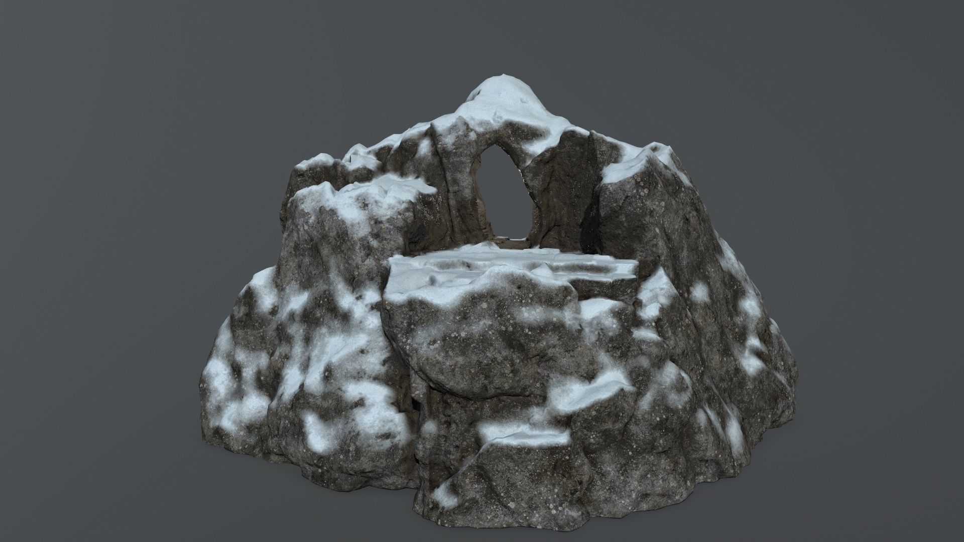 Soul Gate Low-poly 3D model_6