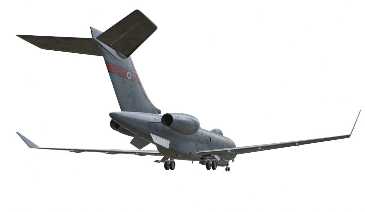 Raytheon - RAF SENTINEL R1 - ZJ693 - Airborne Stand-off Radar - Low-poly 3D model_8