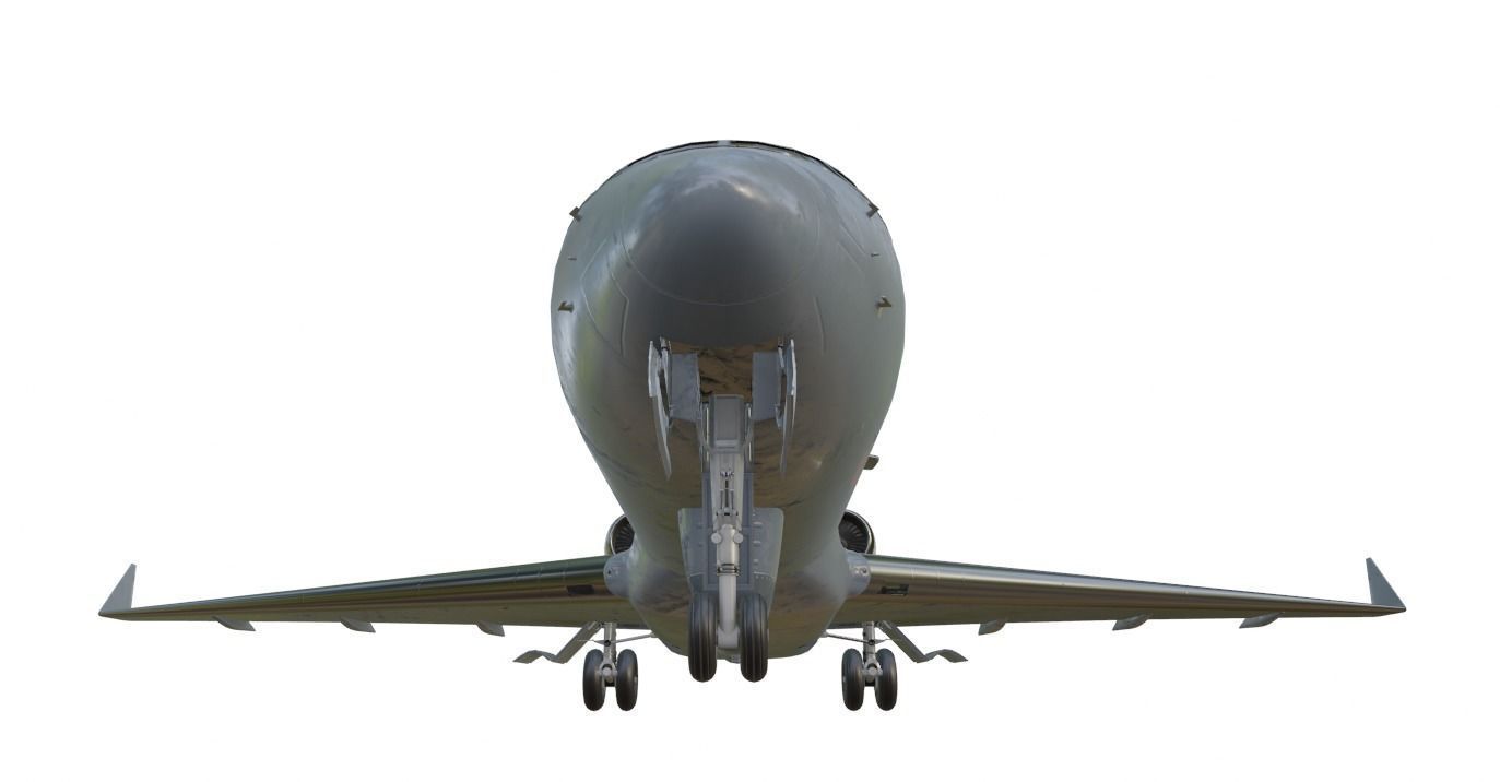 Raytheon - RAF SENTINEL R1 - ZJ693 - Airborne Stand-off Radar - Low-poly 3D model_3