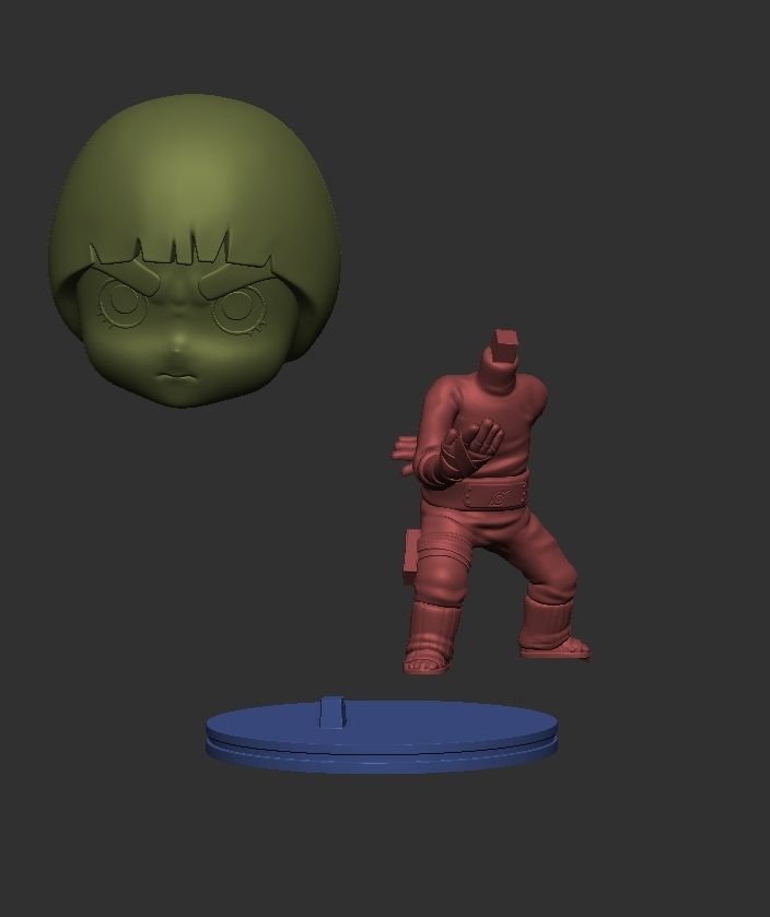 Rock Lee - Naruto 3D print model_6