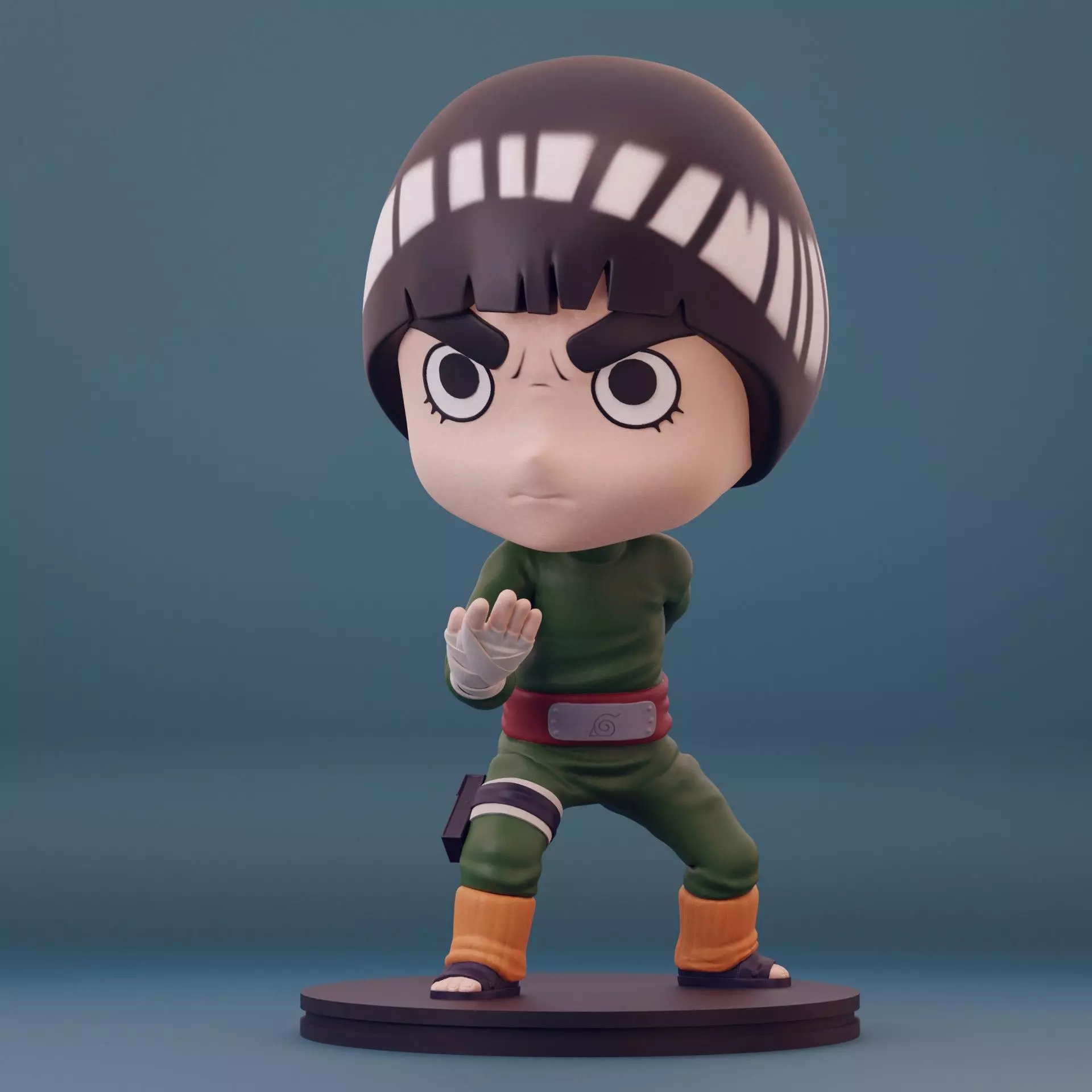Rock Lee - Naruto 3D print model_0