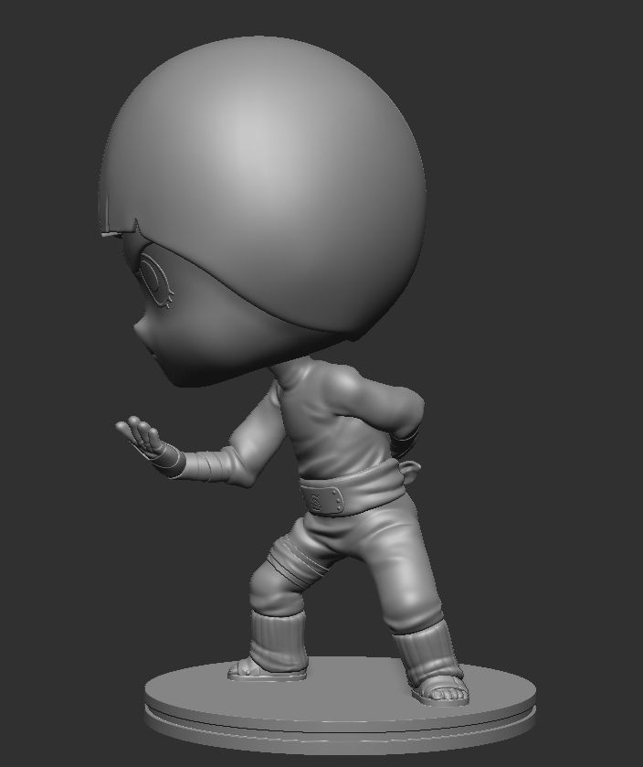 Rock Lee - Naruto 3D print model_3