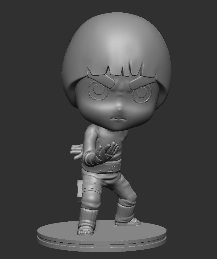 Rock Lee - Naruto 3D print model_2