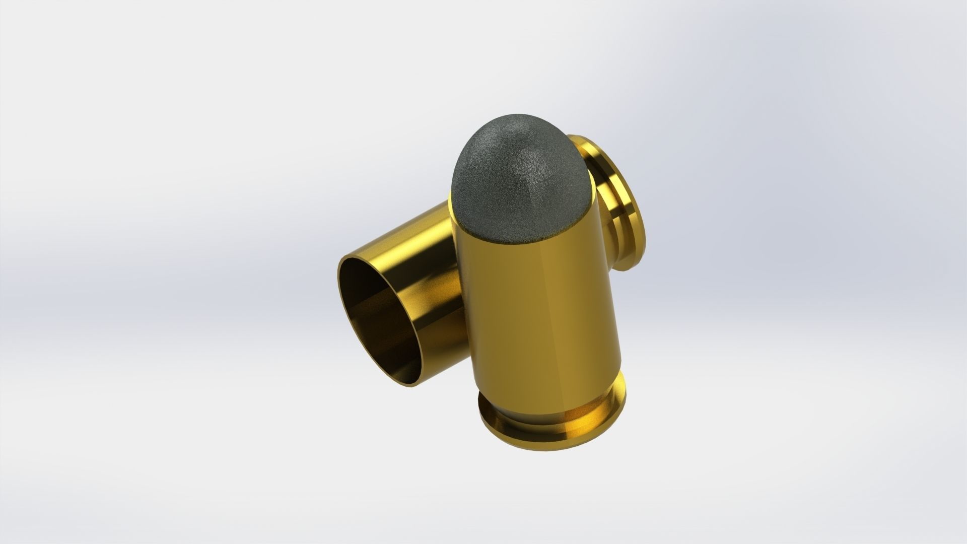 Cartridge Colt  45ACP 3D model_4