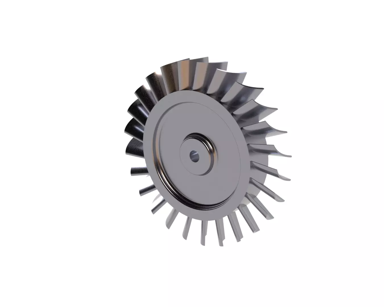 axial turbine 3D print model_0