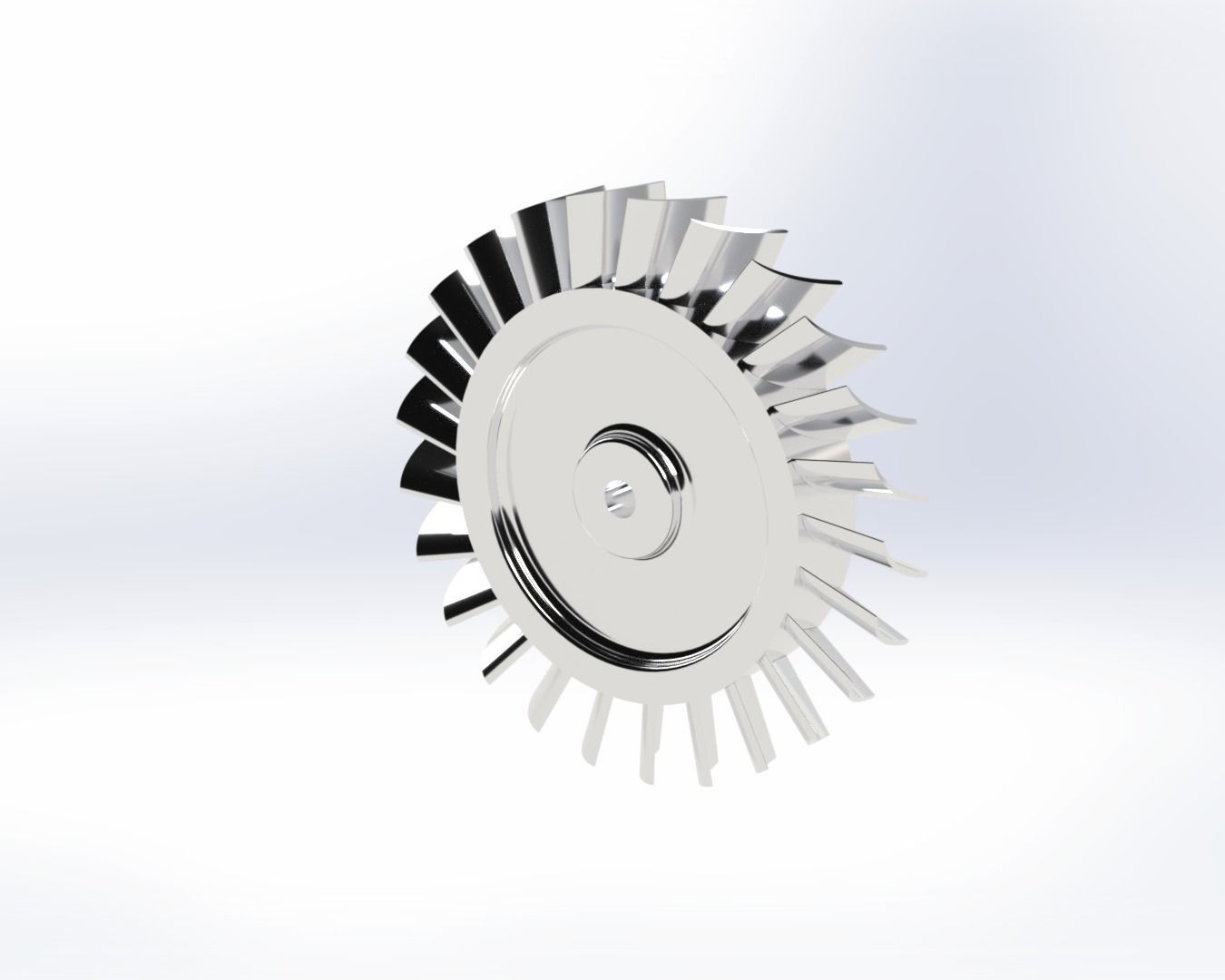 axial turbine 3D print model_1