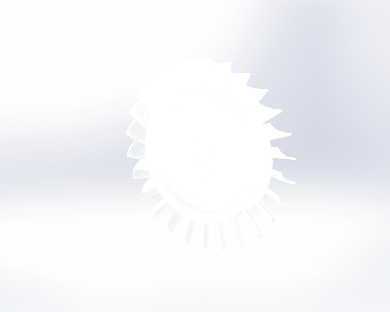 axial turbine 3D print model_11