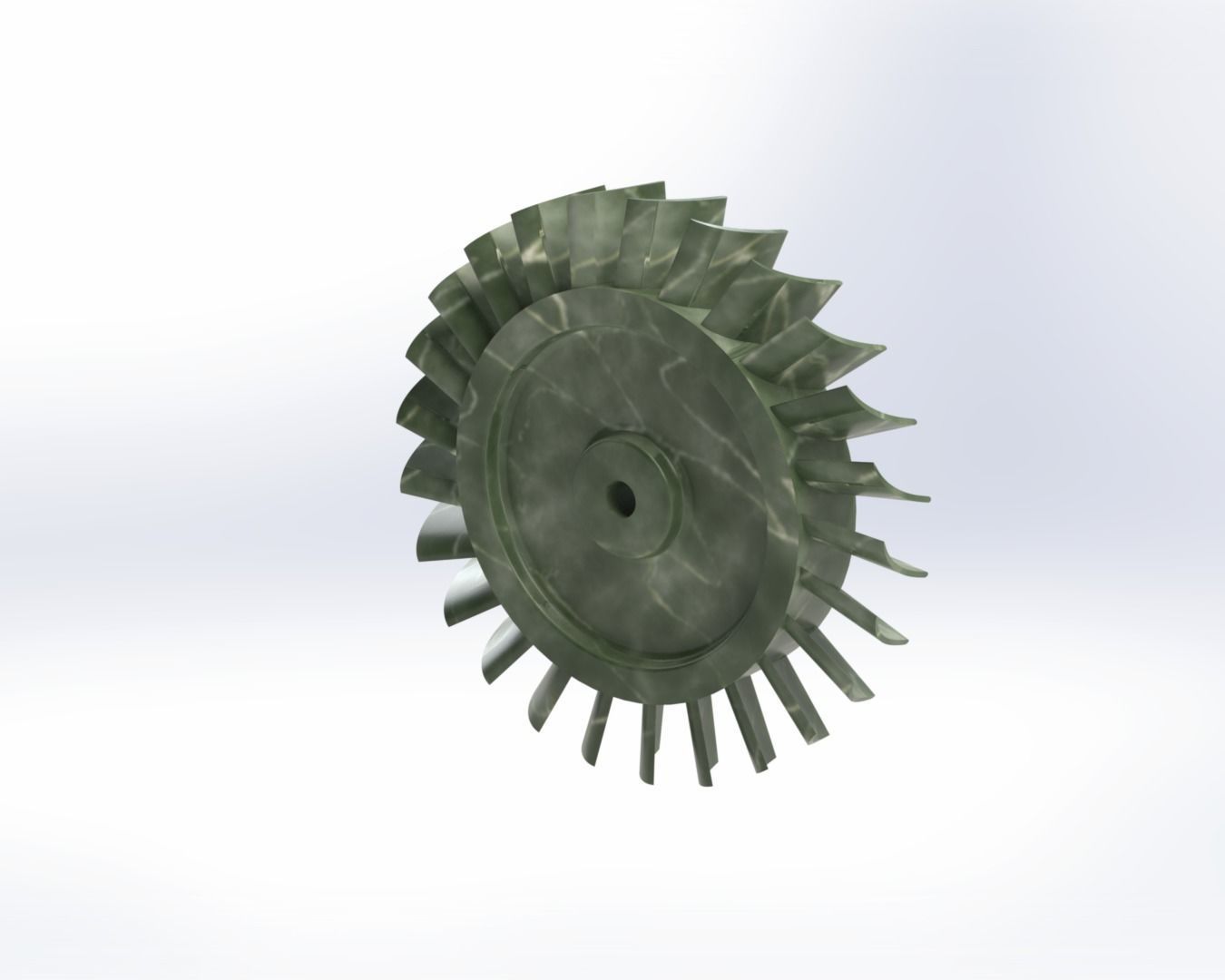 axial turbine 3D print model_9