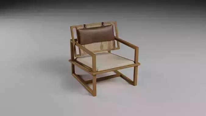 Poltrona Canela 3D model
