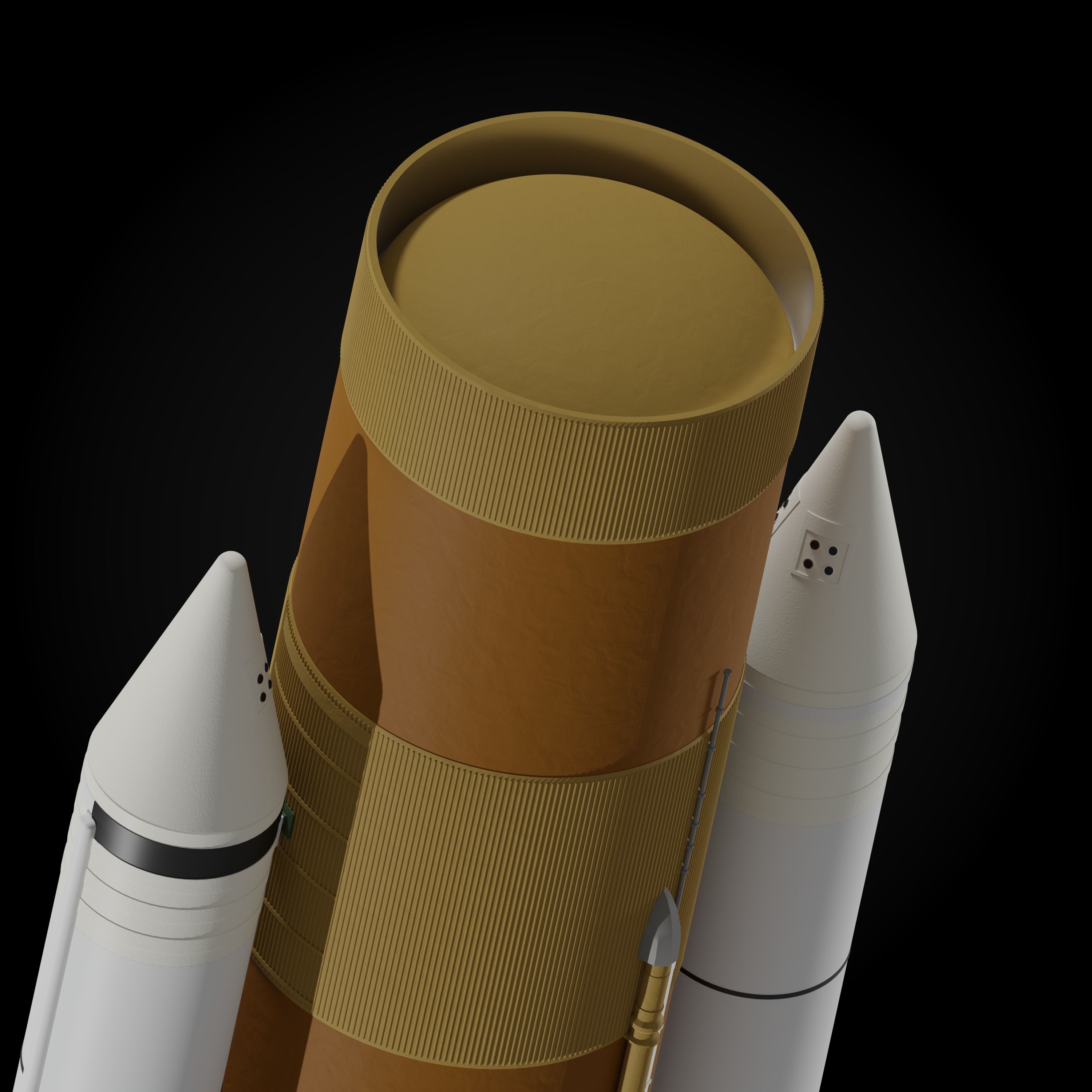 Martin Marietta Unmanned Launch Vehicle 3D model_7