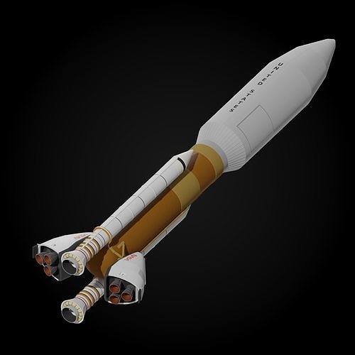 Martin Marietta Unmanned Launch Vehicle 3D model