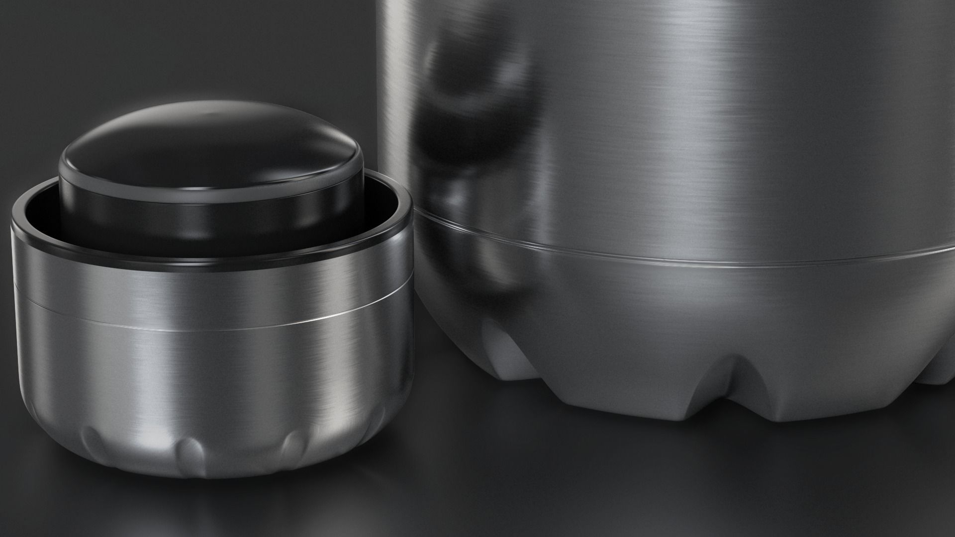Vacuum Flask 3D model_2