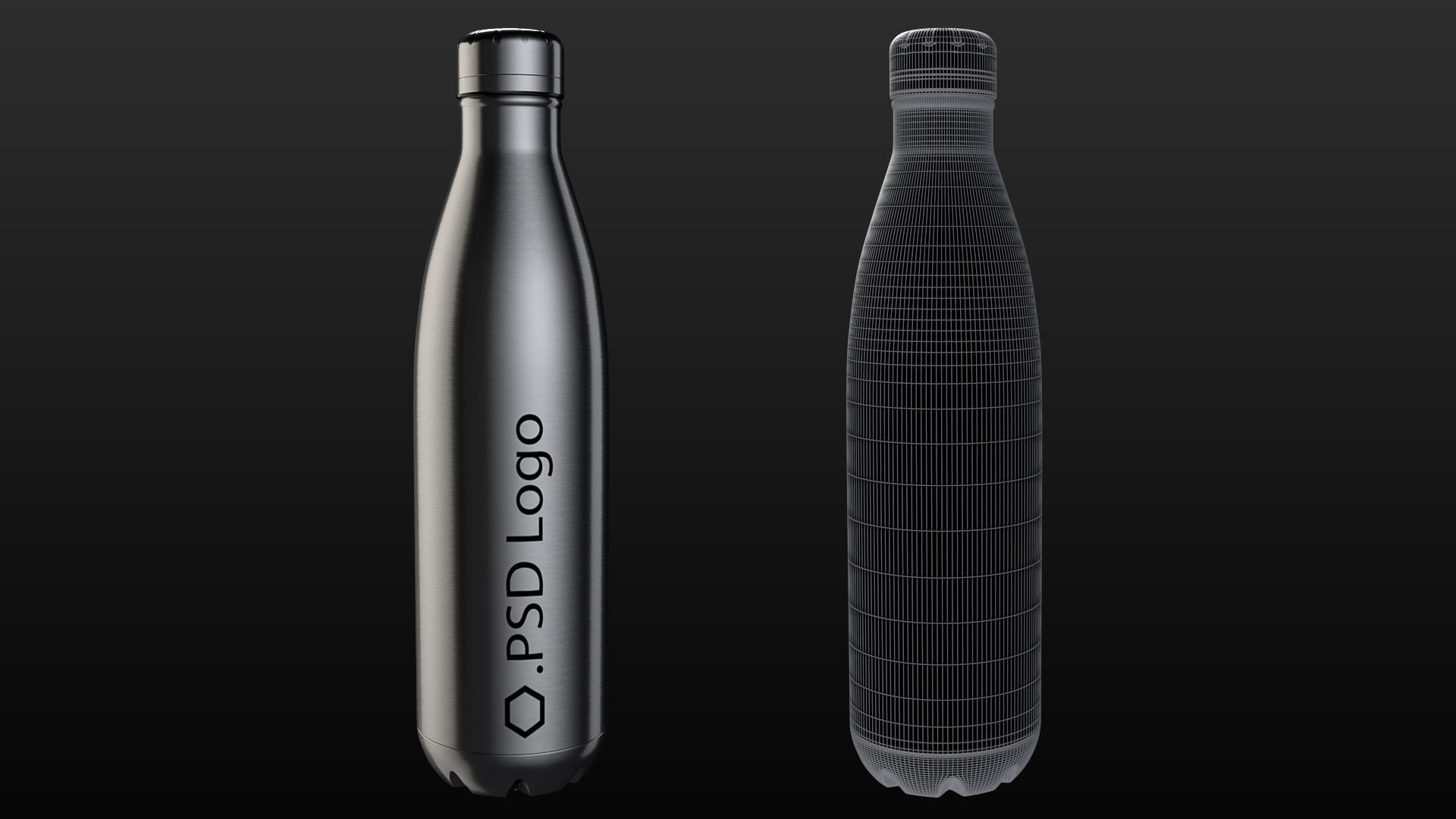 Vacuum Flask 3D model_3