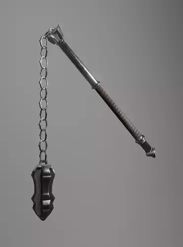 Medieval iron flail