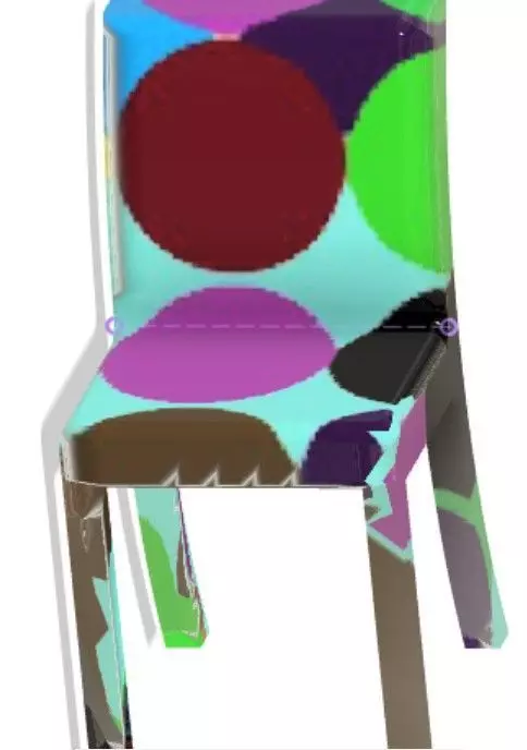  other draw for 3d chair  Low-poly 3D model_0