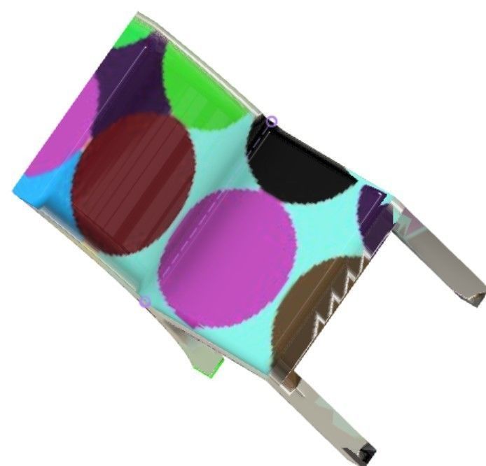  other draw for 3d chair  Low-poly 3D model_4