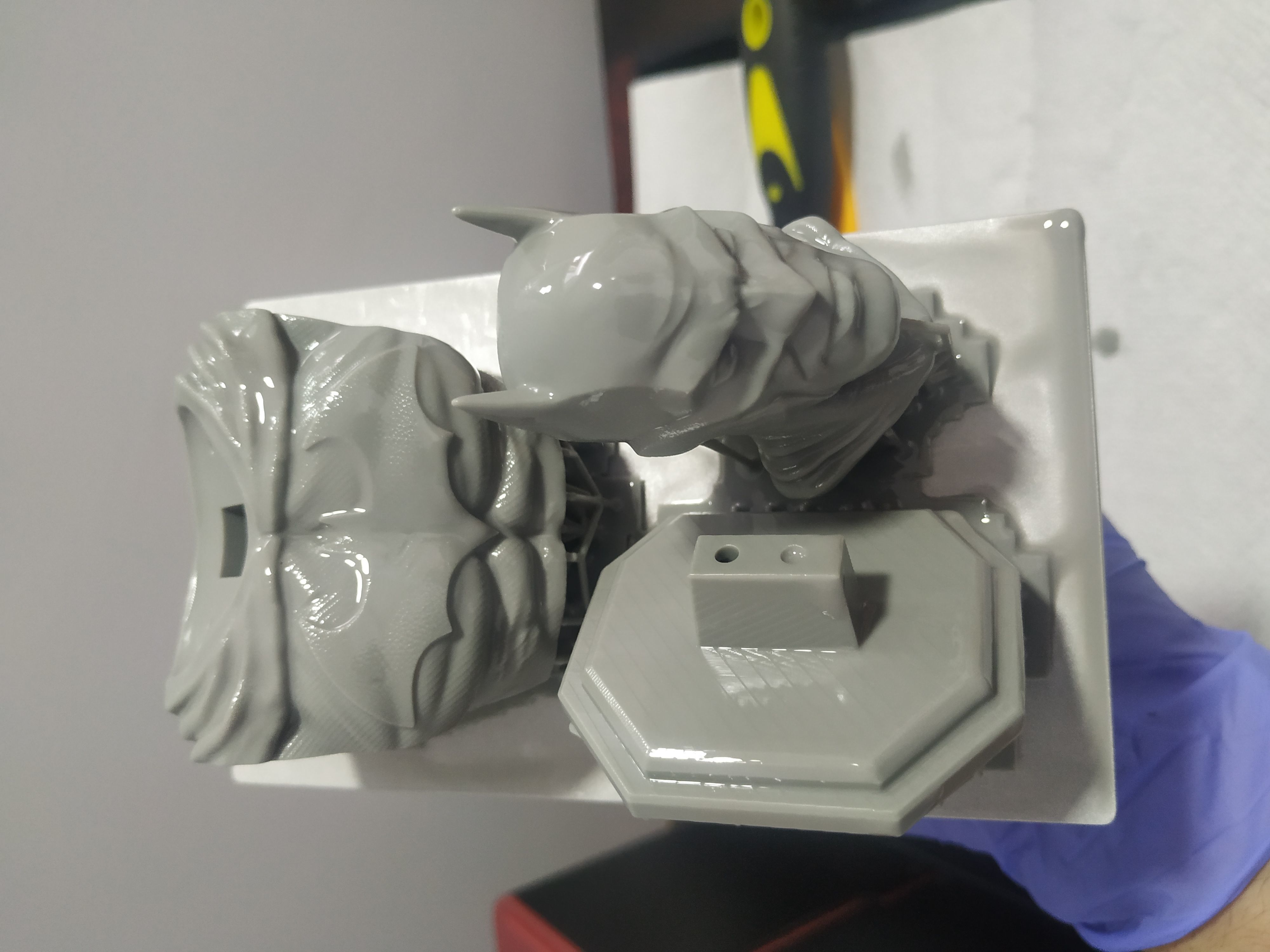 Batman Bust STL 3D Print Model 3D print model_6