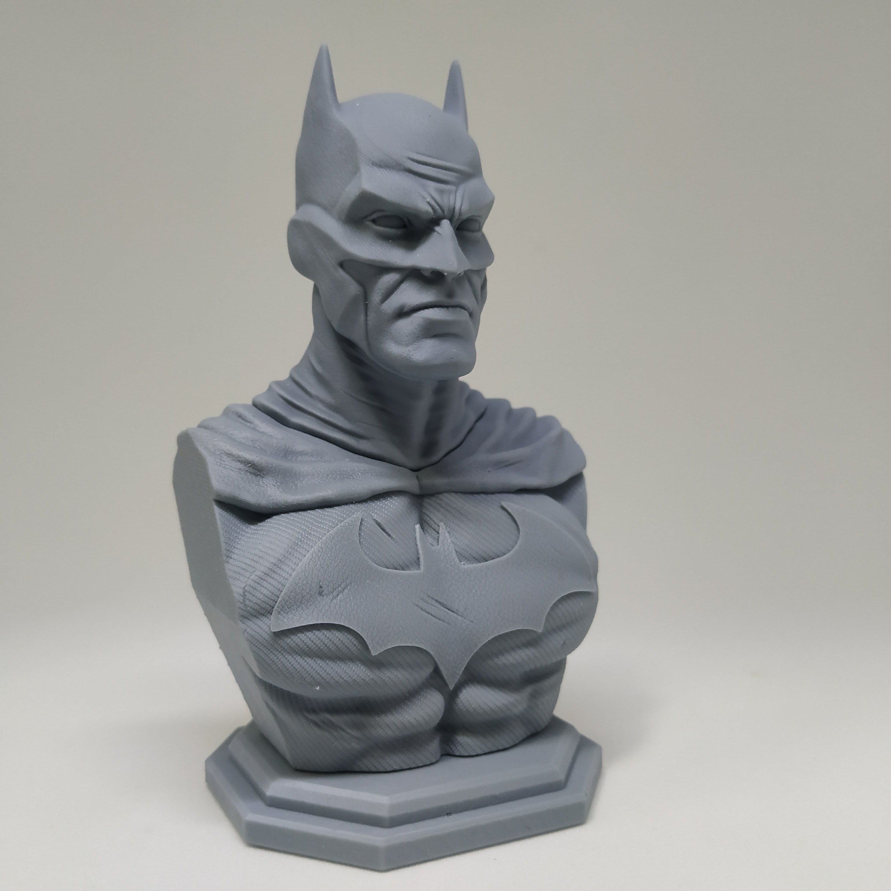 Batman Bust STL 3D Print Model 3D print model_10