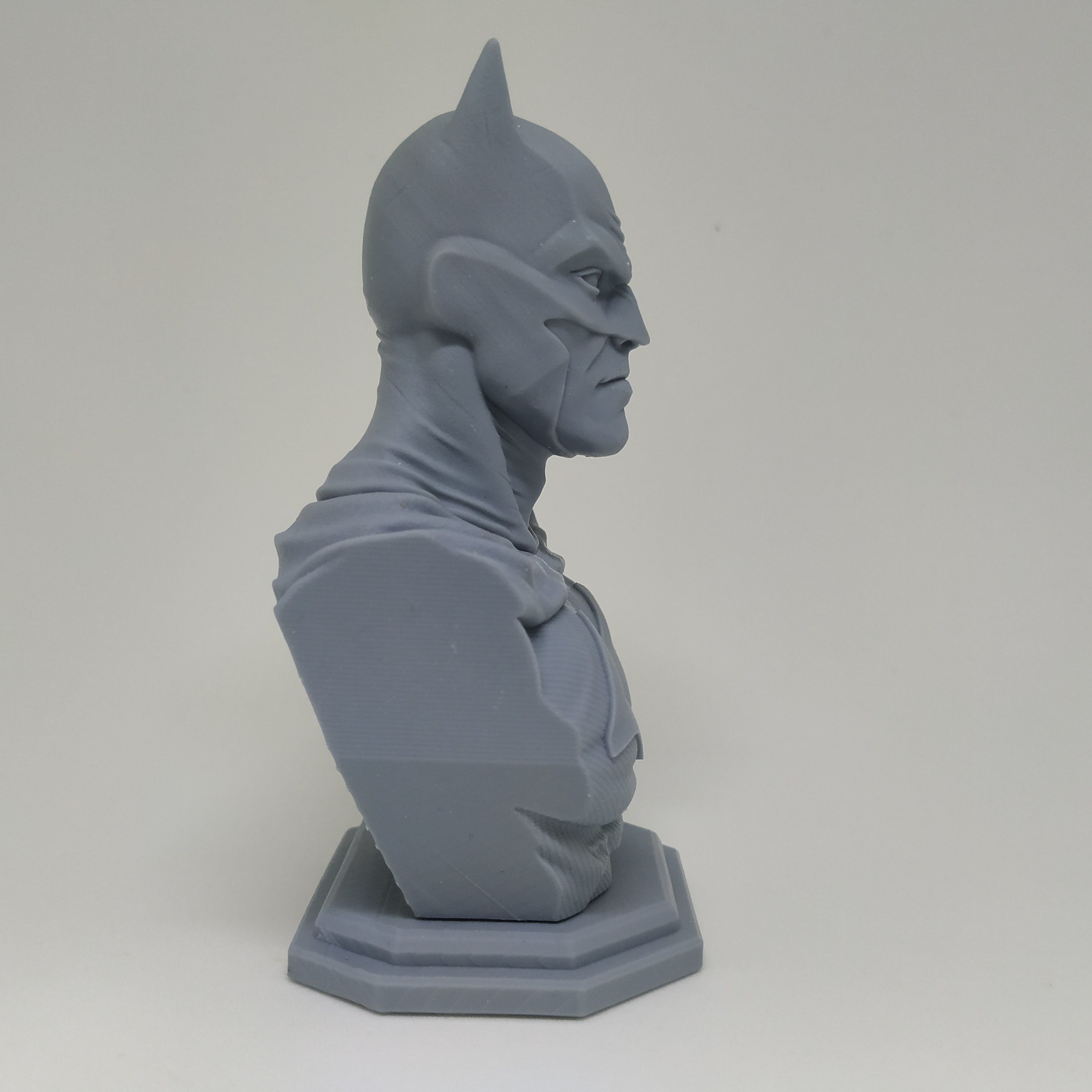 Batman Bust STL 3D Print Model 3D print model_9