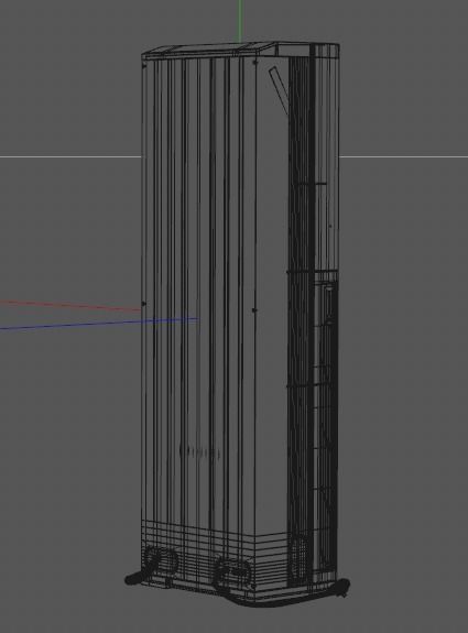 Midea air conditioner Household appliances 3D model_6