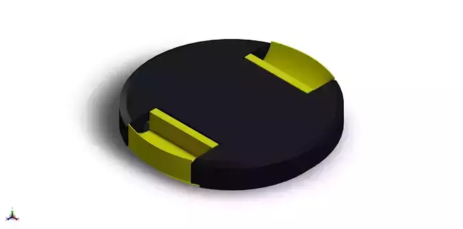 Lens Cap - 46mm Filter Size 3D print model