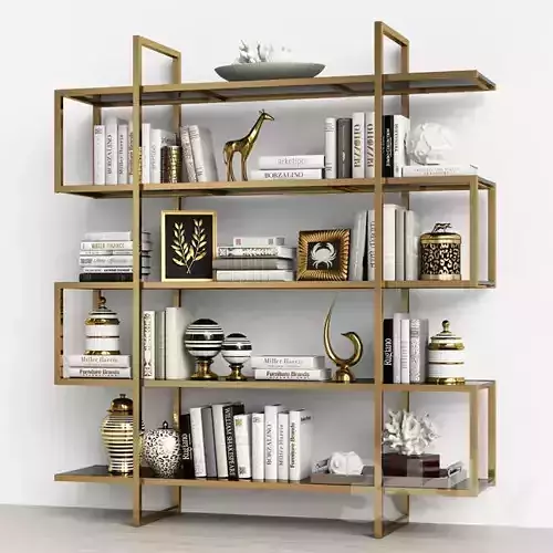 Decoration set bookcase
