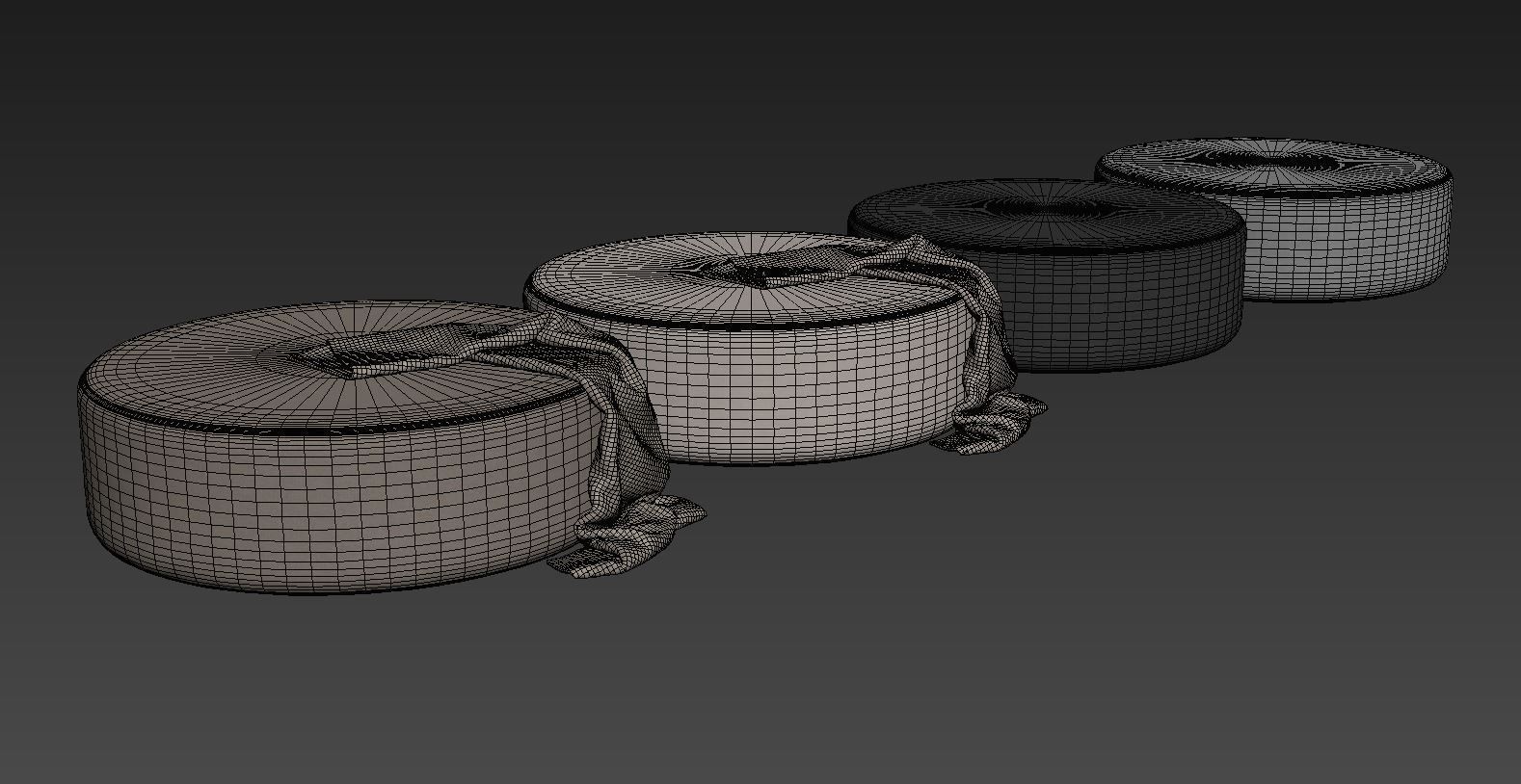 Spool Ottoman By Kardiel 3D model_14