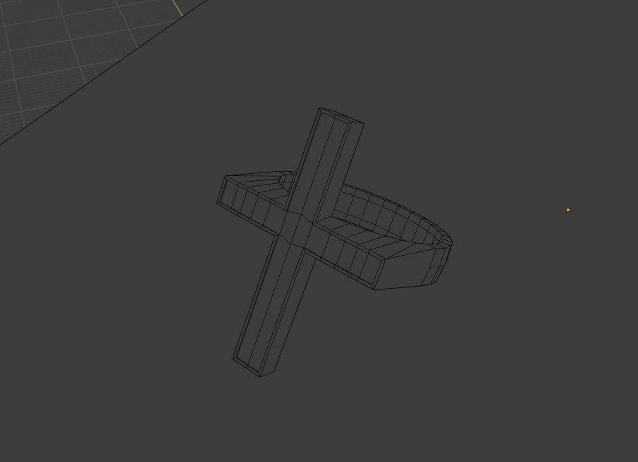 3d RING with a cross 3D print model_1
