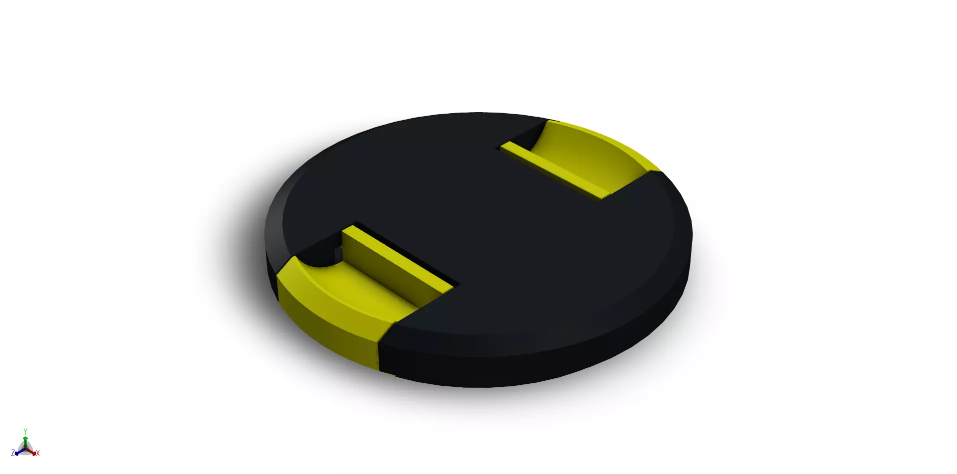 Lens Cap - 55mm Filter Size 3D print model_0