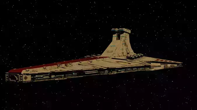 Venator Class Star Destroyer 3D model