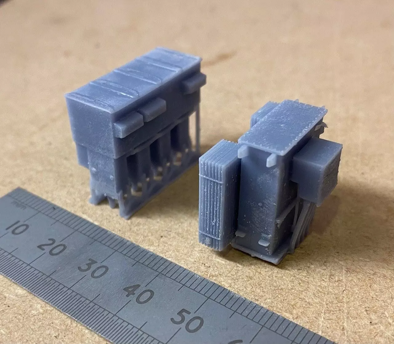 Model Railway Industrial Electrical Sub Station Transformers 3D print model_0