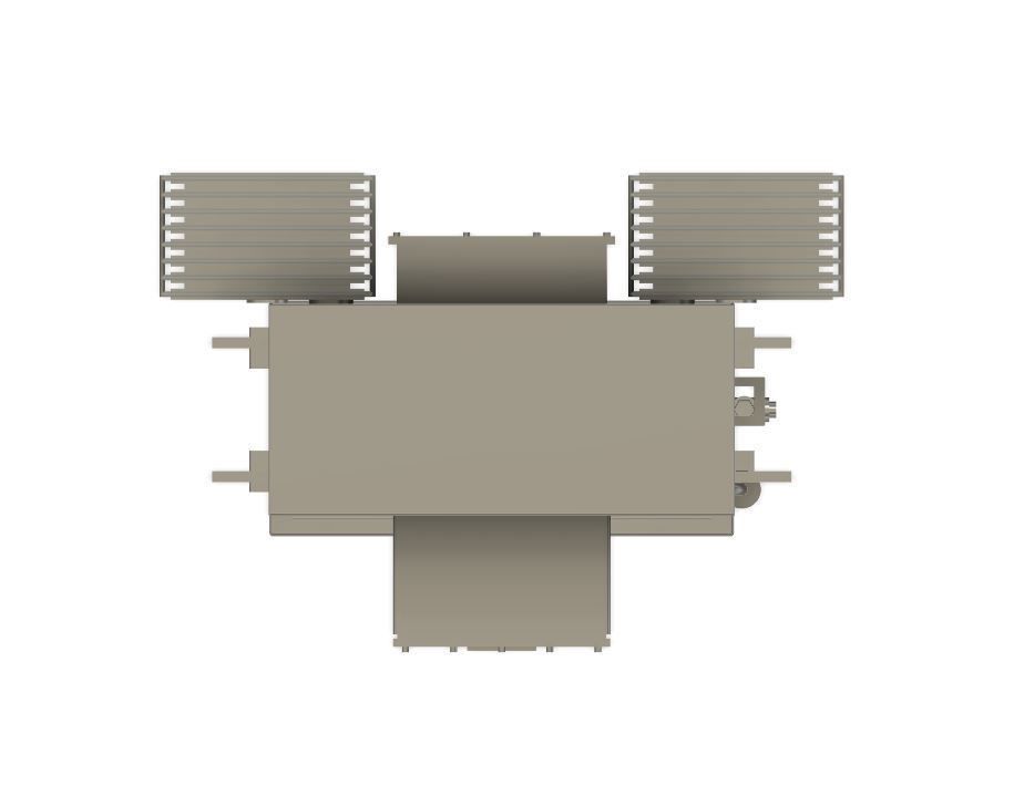 Model Railway Industrial Electrical Sub Station Transformers 3D print model_12