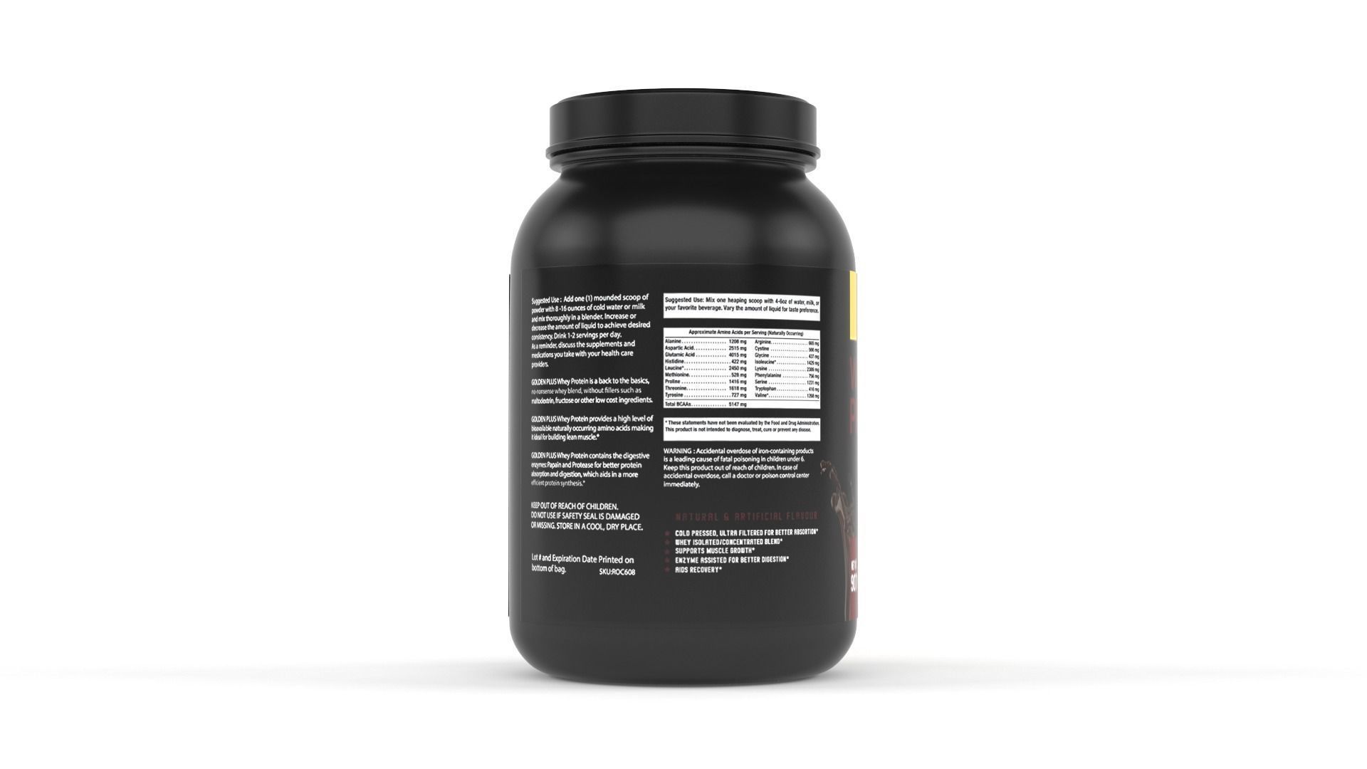 Protein Powders 3D model_5