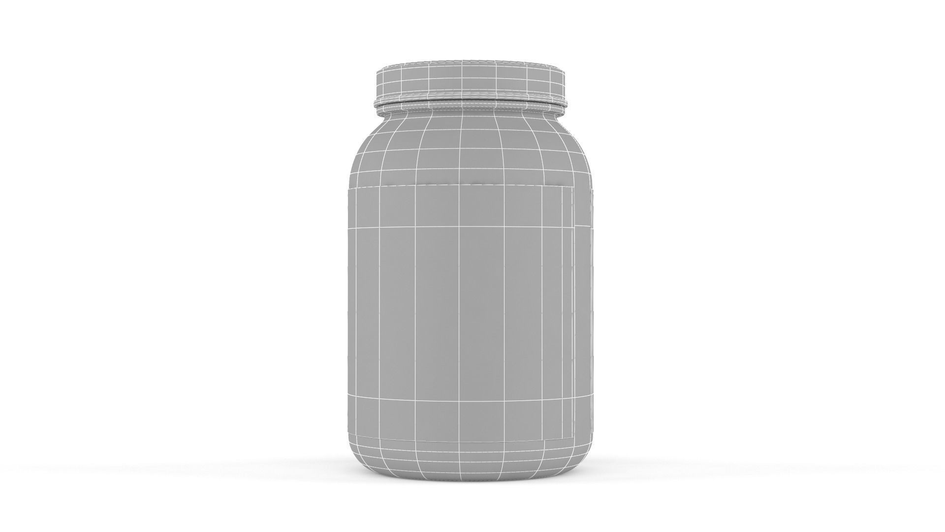 Protein Powders 3D model_10