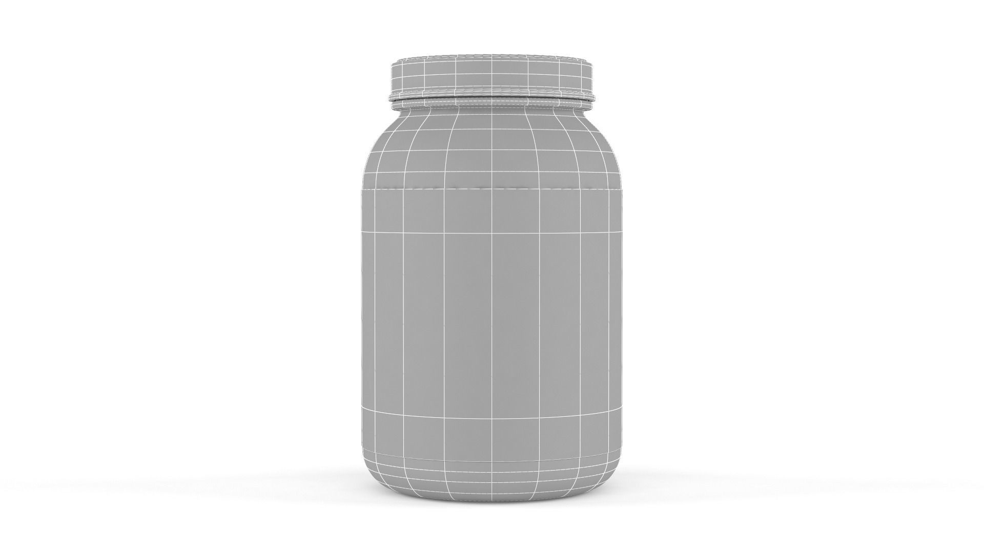 Protein Powders 3D model_11