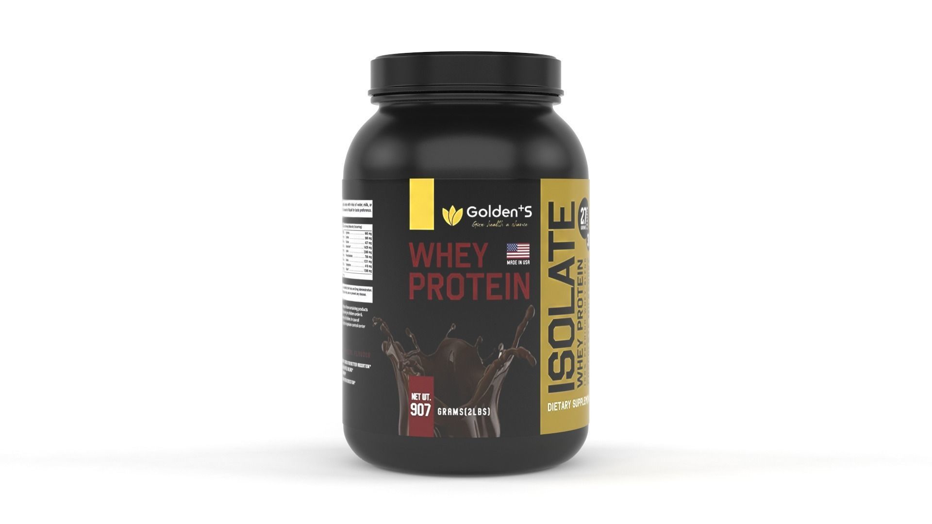 Protein Powders 3D model_4